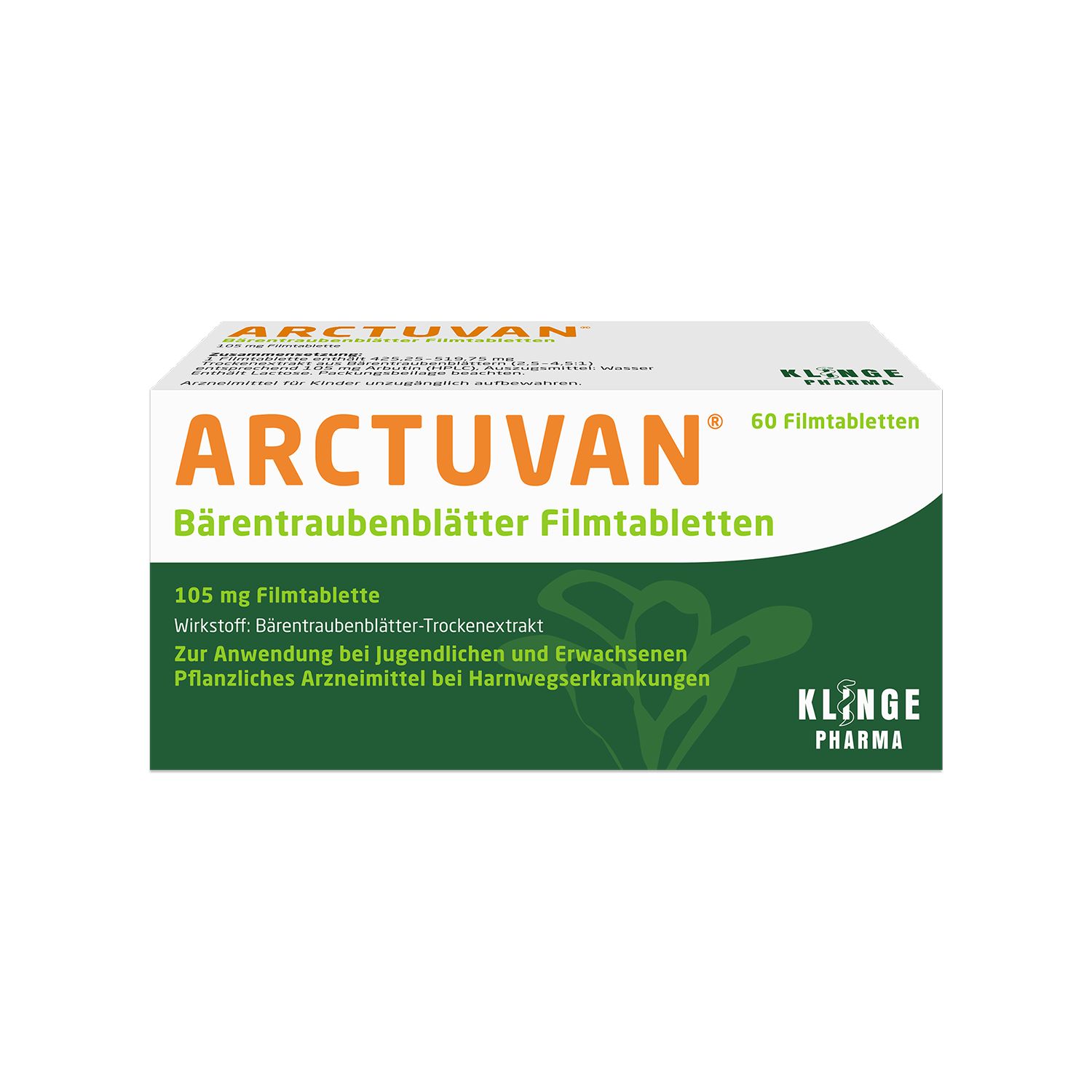 ARCTUVAN Bärentrauben Filmtabletten - 60Stk - Blasenentzündung