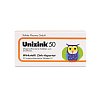 UNIZINK 50 magensaftresistente Tabletten - 20Stk - Allergisches Asthma - Unizink 50 Tabletten 20 Stück zur Stärkung des Immunsystems 