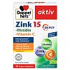 DOPPELHERZ Zink 15 mg+Histidin+Vit.C Depot aktiv - 30Stk - Selen & Zink