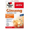 DOPPELHERZ Ginseng 250+B-Vitamine+Zink Kapseln - 30Stk - Energie & Leistungsfähigkeit