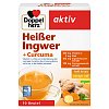 DOPPELHERZ heißer Ingwer+Curcuma Beutel - 10Stk - Immunsystem & Zellschutz