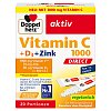 DOPPELHERZ Vitamin C 1000+D3+Zink DIRECT Pellets - 20Stk - Immunsystem & Zellschutz