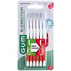 GUM BI-DIRECTION Interdentalb.0,8 mm rot - 6Stk - GUM