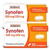 SYNOFEN 500 MG/200 MG - DOPPELPACK - 2X20Stk - Unsere Setangebote
