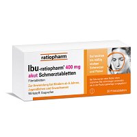 IBU ratiopharm 400 akut Schmerztabletten