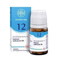 DHU Schüßler-Salz Nr. 12 Calcium sulfuricum D6 Tabletten