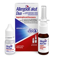 Allergodil® akut Duo Kombipackung bei Heuschnupfen