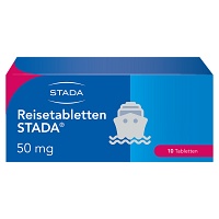 Reisetabletten STADA® 50mg Dimenhydrinat bei Reiseübelkeit