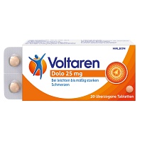 Voltaren Dolo 25mg, Schmerztabletten gegen Rückenschmerzen