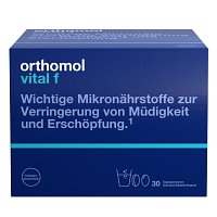 Orthomol Vital f Granulat/Tablette/Kapsel Orange 30er-Packung