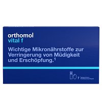 Orthomol Vital f Trinkfläschchen/Kapsel 7er-Packung