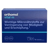 Orthomol Vital m Granulat/Tablette/Kapsel Orange 15er-Packung
