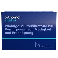 Orthomol Vital m Trinkfläschchen/Kapsel 30er-Packung