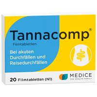 Tannacomp bei akutem Durchfall & Bauchkrämpfen