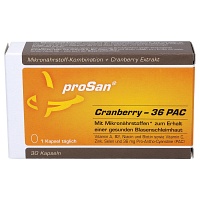 PROSAN Cranberry 36 PAC Kapseln