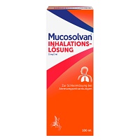 Mucosolvan® Inhalationslösung, Hustenlöser Ambroxol