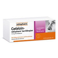 Cetirizin ratiopharm bei Allergien