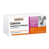 Cetirizin ratiopharm bei Allergien