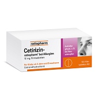Cetirizin ratiopharm bei Allergien