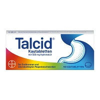 Talcid® Kautabletten schnell gegen Sodbrennen 
