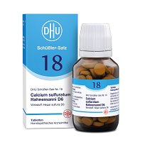 DHU Schüßler-Salz Nr. 18 Calcium sulfuratum Hahnemanni D6