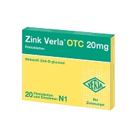 ZINK VERLA OTC 20 mg Filmtabletten