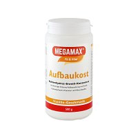 MEGAMAX AUFBAUKOST VANILLE 500 G - Aufbaunahrung