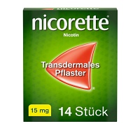 nicorette TX Pflaster mit 15 mg Nikotin zur Rauchentwöhnung