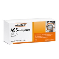 ASS-ratiopharm 500 mg Tabletten