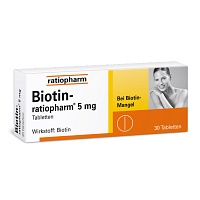 BIOTIN-RATIOPHARM 5 mg Tabletten