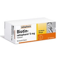 BIOTIN-RATIOPHARM 5 mg Tabletten