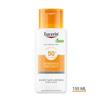 Eucerin Sensitive Protect Sun Lotion Extra Leicht LSF 50+