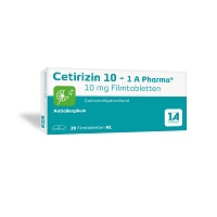 CETIRIZIN 10-1A Pharma Filmtabletten