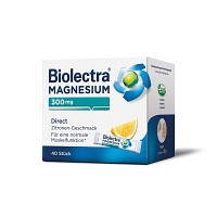 Biolectra Magnesium 300 mg Direct Zitrone vegan & zuckerfrei