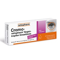 CROMO-RATIOPHARM Augentropfen Einzeldosis