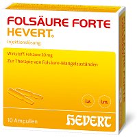 Folsäure forte Hevert Ampullen