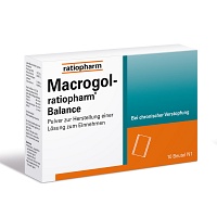 MACROGOL-ratiopharm Balance Plv.z.H.e.L.z.Einn.