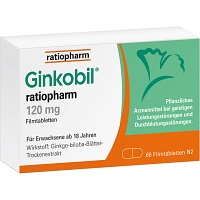Ginkobil ratiopharm 120mg mit Ginkgo biloba