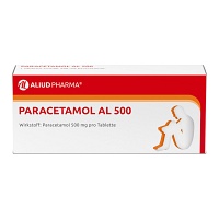 Paracetamol AL 500 bei akuten Schmerzen und Fieber