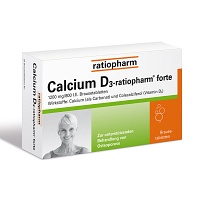 CALCIUM D3-ratiopharm forte Brausetabletten