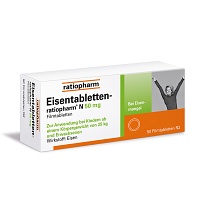 EISENTABLETTEN-ratiopharm N 50 mg Filmtabletten
