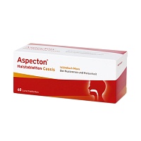 ASPECTON Halstabletten Cassis Lutschtabletten