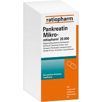 PANKREATIN Mikro-ratio.20.000 magensaftr.Hartkaps.