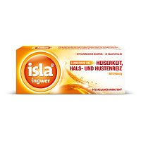 isla ingwer Halspastillen bei Halskratzen und Reizhusten 