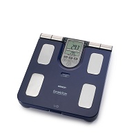 OMRON HBF-511B Körperfettwaage blau