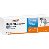 HEPARIN-RATIOPHARM 30.000 Salbe
