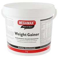 WEIGHT GAINER Megamax Schoko Pulver