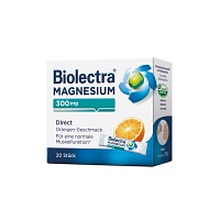 Biolectra Magnesium 300 mg Direct Orange vegan & zuckerfrei