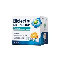 Biolectra Magnesium 300 mg Direct Orange vegan & zuckerfrei