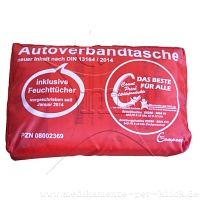 Count Price klick Autoverbandtasche rot